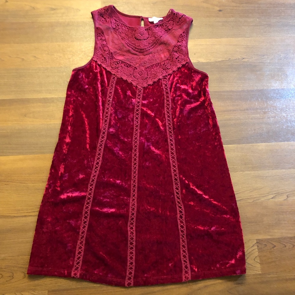 Red dress